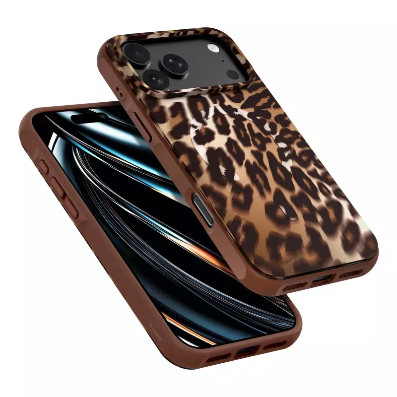 Laut Huex Wave Hülle für iPhone 18 Pro Max / 17 Pro Max, MagSafe, Mocha Leopard
