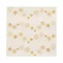 PAPSTAR “Golden Snowflakes” Weihnachtsservietten 330 x 330 mm, bedruckt, 1/4-Falz, 3-lagig