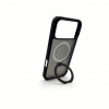 Evelatus Shield Hülle mit MagSafe & Stand für Apple iPhone 18 Pro Max, matter Ring, schwarz