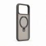 Evelatus Shield Hülle mit MagSafe & Stand für Apple iPhone 18 Pro Max, matter Ring, rauchgrau