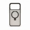Evelatus Shield Hülle mit MagSafe & Stand für Apple iPhone 18 Pro Max, matter Ring, rauchgrau