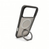 Evelatus Shield Hülle mit MagSafe & Stand für Apple iPhone 18 Pro Max, matter Ring, rauchgrau