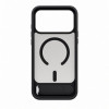 Evelatus MagSafe-Hülle mit Gummibeschichtung und Ständer für Apple iPhone 18 Pro Max, Schwarz