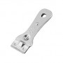 FACKELMANN Glasschaber silber