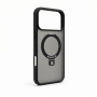 Evelatus Shield Hülle mit MagSafe & Stand für Apple iPhone 18 Pro, matter Ring, schwarz