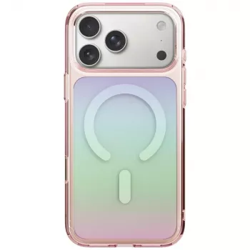 UNIQ Coehl Estelle Hülle für iPhone 18 Pro / 17 Pro, magnetisches Laden, rosa