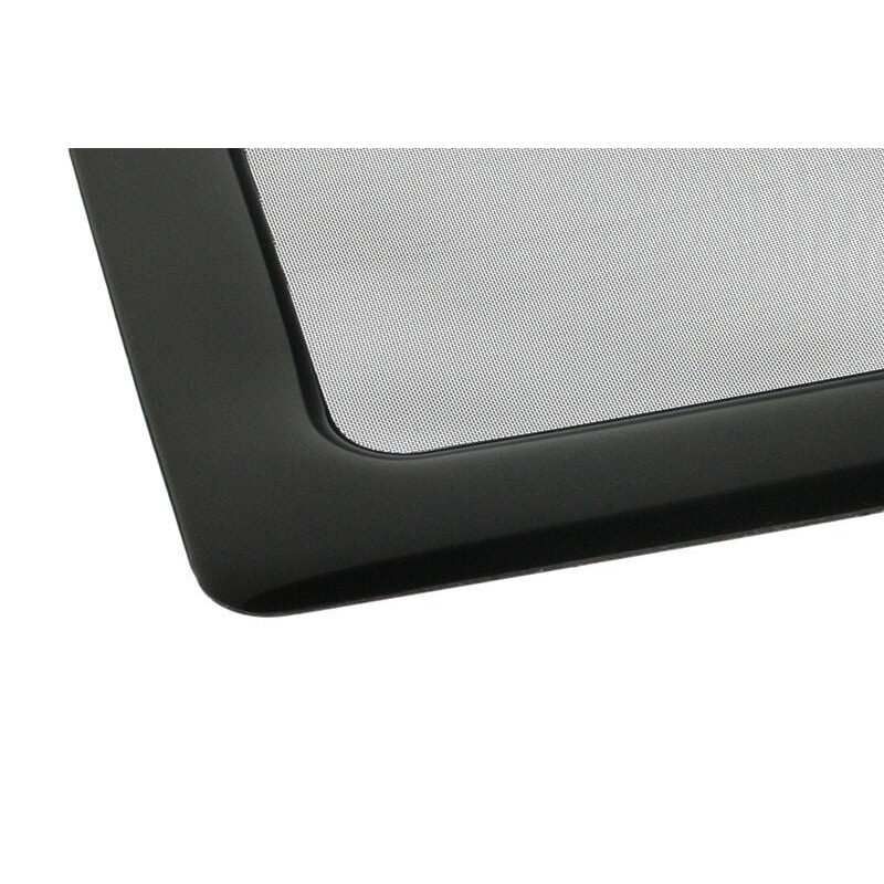 DEMCiflex Staubfilter 120 mm, quadratisch, schwarz (129,4 x 129,4 mm)