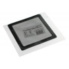 DEMCiflex Staubfilter 120 mm, quadratisch, schwarz (129,4 x 129,4 mm)