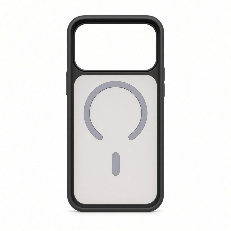 Evelatus Apple iPhone 18 Pro Max Silver-Shield Skin Feel 2-in-1 MagSafe-Hülle, matt Rauchgrau