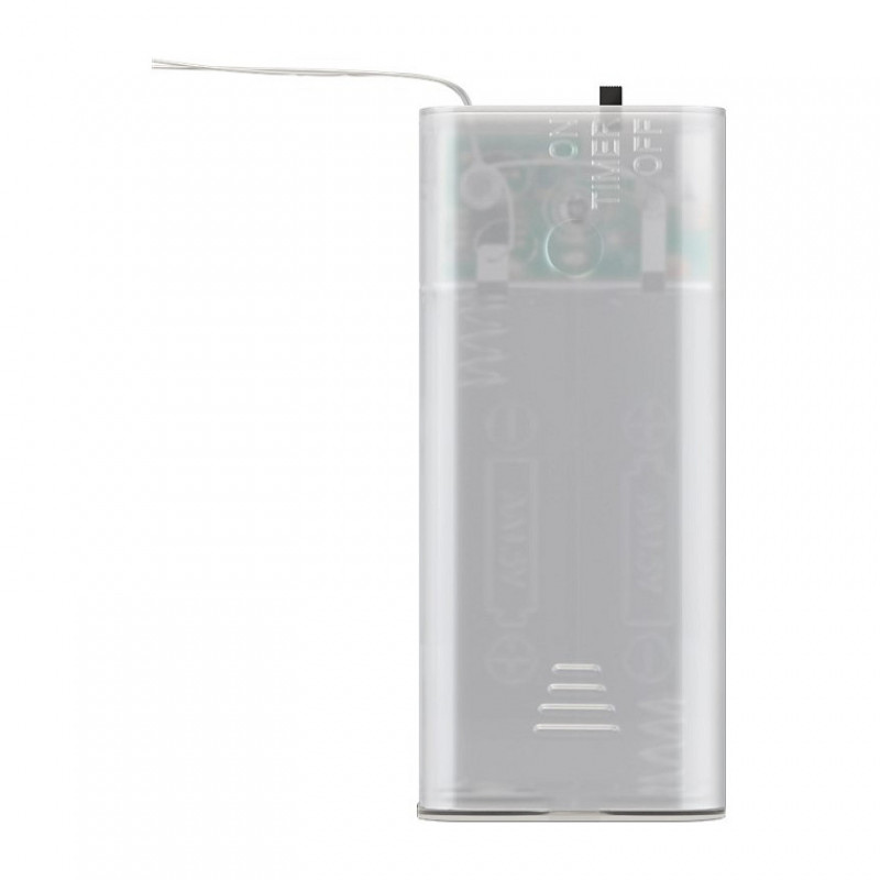 Goobay 20-Licht-Lichterkette, durchsichtig, 1,0 m