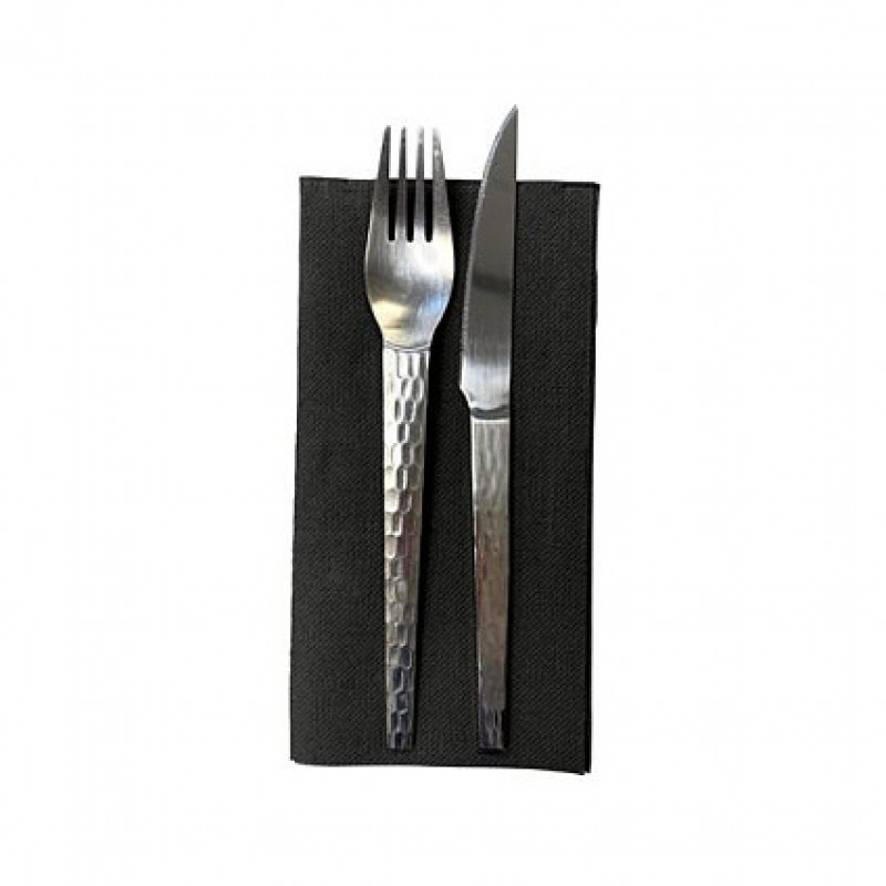 PROnappe Servietten 38,0 x 38,0 cm schwarz