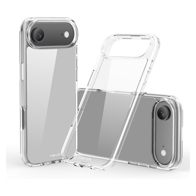 Nevox StyleShell FLEX Hülle für iPhone 17 Air, transparent (2511)