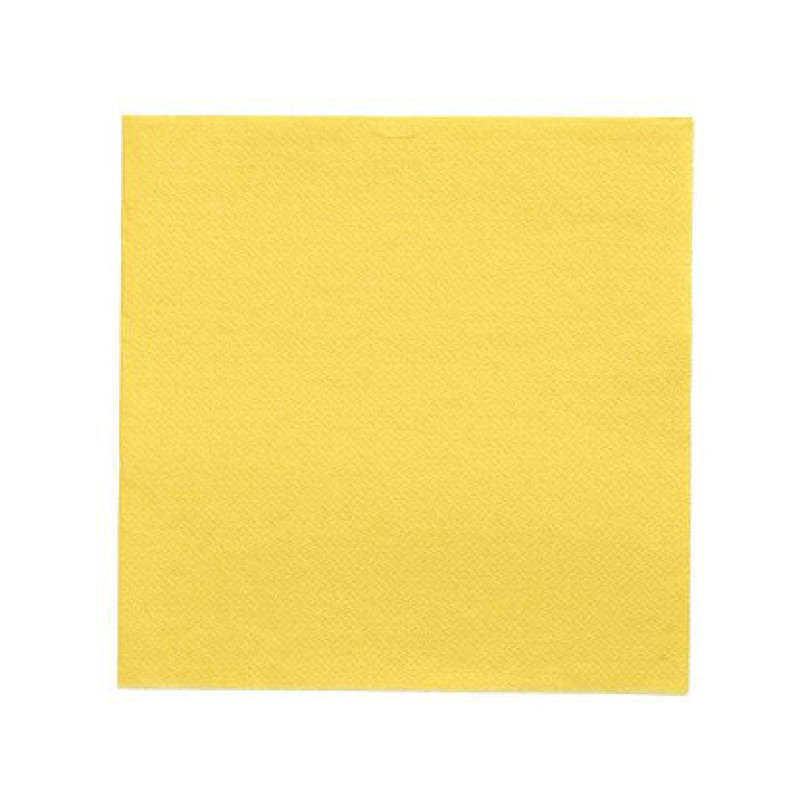 PAPSTAR Servietten 32.0 x 32.0 cm 2-lagig gelb