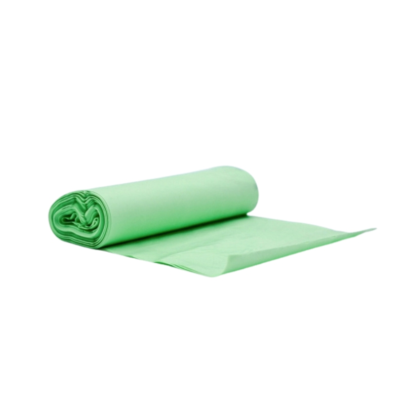 BioBag kompostierbare Müllbeutel, 30 l, 50 x 57 cm, 16 µm, grün, 14 Stück pro Rolle