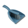 YORK Style Kehrblech und Handfeger Set mit Gummikante, 23,8x33x10,3 cm