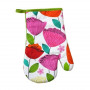 Asi Collection hitzebeständiger Handschuh, Blumenmuster