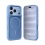 Crong Matte Magnetic MagSafe Case für iPhone 18 Pro / 17 Pro, Blau