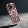 Crong Matte Magnetic MagSafe Hülle für iPhone 18 Pro / 17 Pro, Pink