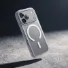 Crong Matte Magnetic MagSafe Hülle für iPhone 18 Pro / 17 Pro, Weiß