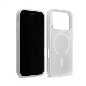 Crong Matte Magnetic MagSafe Hülle für iPhone 18 Pro Max / 17 Pro Max, Weiß