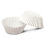Guardini Easy Bake Bio Papier-Muffinförmchen, Ø 7 x 3 cm, weiß, 100 Stk.