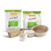 Guardini Easy Bake Bio Papier-Muffinförmchen, Ø 7 x 3 cm, weiß, 100 Stk.