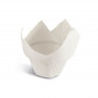 Guardini Papier-Backförmchen für Heißluftfritteuse, 12 Stk., weiß, Ø8,5x8 cm