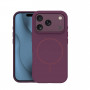 TFO Silicone Thin Mag Hülle für iPhone 17 Pro / iPhone 18 Pro 6.3 inch, Dunkelkirsche