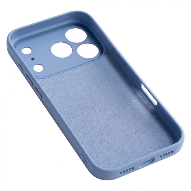 TFO Silikon-Hülle für iPhone 17 Pro Max 6.9 / 18 Pro Max 6.9, himmelblau