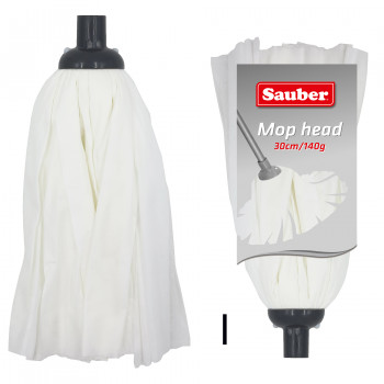 Sauber Wechsel-Wischmoppkopf Viskose/Polyester 140g/30cm