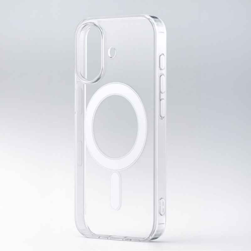 Hurtel Ultra Clear Hülle mit MagSafe für Samsung Galaxy S25 Edge - Transparent