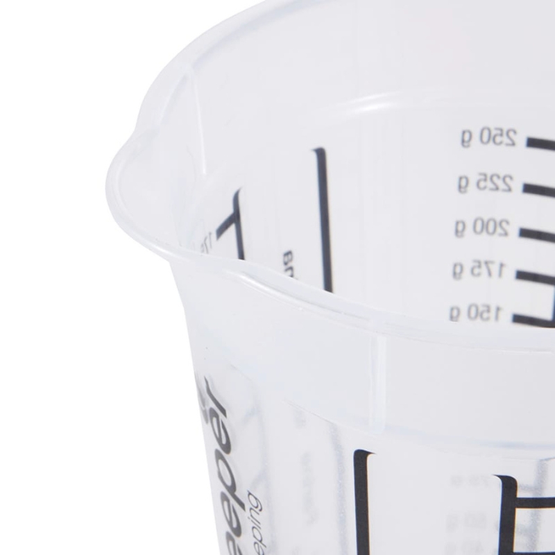 Keeeper Messbecher 0,25L Mario Ø8,5x11,5cm durchsichtig