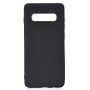 GreenGo Matt TPU Hülle für Samsung Galaxy S10 Plus, Schwarz