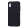 Evelatus Apple iPhone X/Xs Nano Silikon Hülle Soft Touch TPU Schwarz