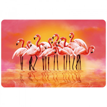 Asi Collection Platzmatte 43,5x28cm Flamingo
