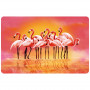 Asi Collection Platzmatte 43,5x28cm Flamingo