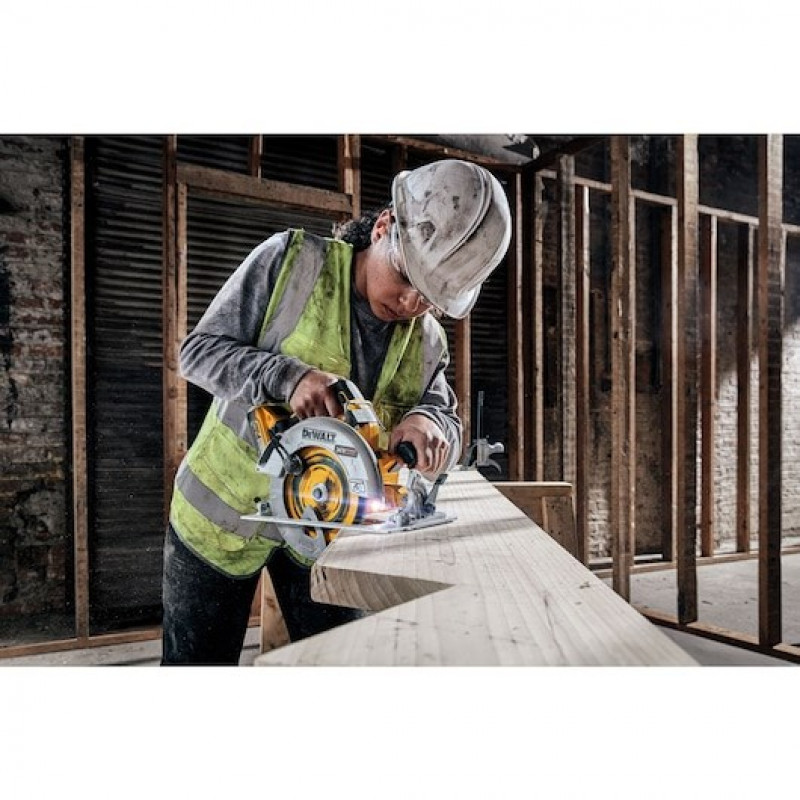 DeWALT DCS573H2T-QW tragbare Handkreissäge