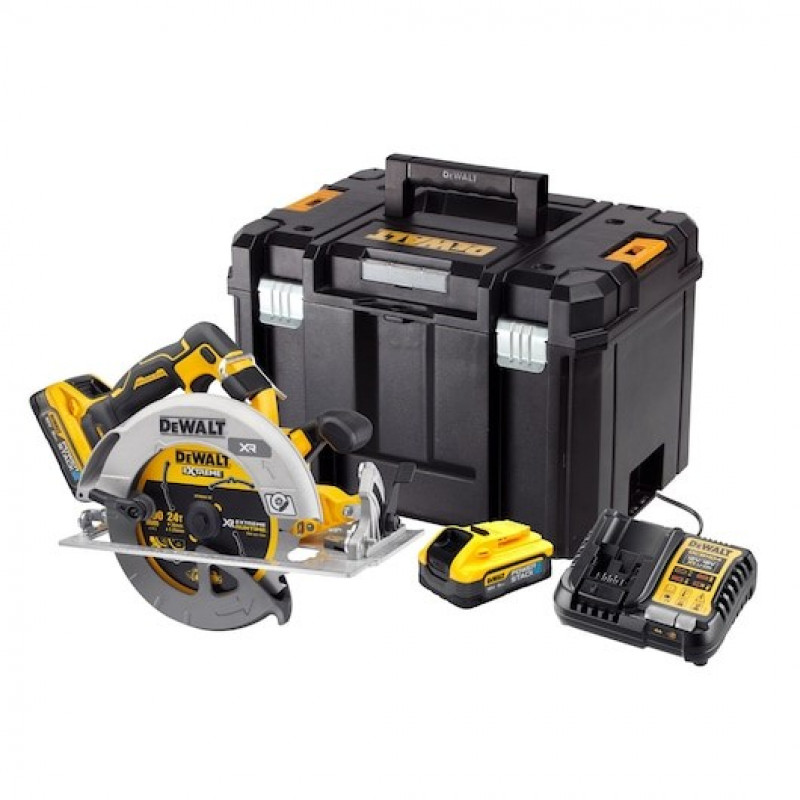 DeWALT DCS573H2T-QW tragbare Handkreissäge