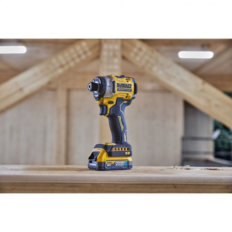 DeWALT DCF860E2T-QW Akku-Schlagschrauber 3800 RPM Schwarz, Gelb