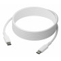 dbramante1928 USB-Kabel USB-C zu USB-C, 3 m, 100 W, Weiß