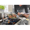 STAUB runde Grillpfanne aus Gusseisen mit zwei Griffen 40509-522-0 - graphit 26 cm
