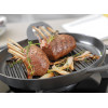 STAUB runde Grillpfanne aus Gusseisen mit zwei Griffen 40509-522-0 - graphit 26 cm