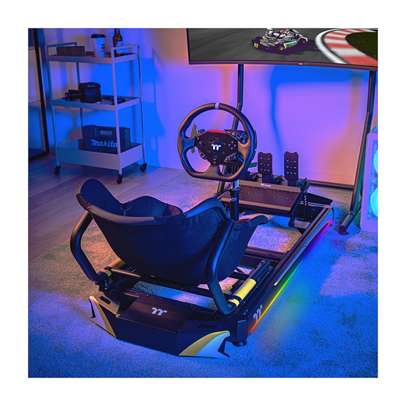 Thermaltake GK500 Go-Kart Rennsimulator-Cockpit, schwarz