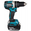 Makita DHP484RFJ Akku-Bohrschrauber, 2000 U/min, Schwarz/Blau