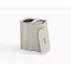 Joseph Joseph Tota Twin Luxe 90L Wäschesortierer, Ecru