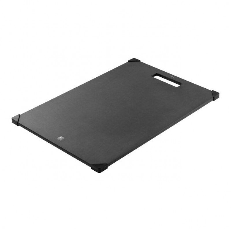 ZWILLING Küchenbrett Holzfaserverbund 42x30 cm, Schwarz