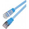Wirewin Slim Cat6 U/FTP Patchkabel RJ45, 0,5 m, Blau
