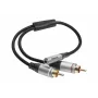 celexon Professional 2x Cinch auf Stereo-Klinke M/F Audioadapter