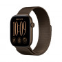 Apple Watch Series 12 GPS + Cellular 46mm Dark Bronze Aluminiumgehäuse mit Dark Bronze Milanese Loop - M/L