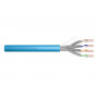 Digitus Cat6a U/FTP Installationskabel, 100 m, Blau, LSZH, Simplex